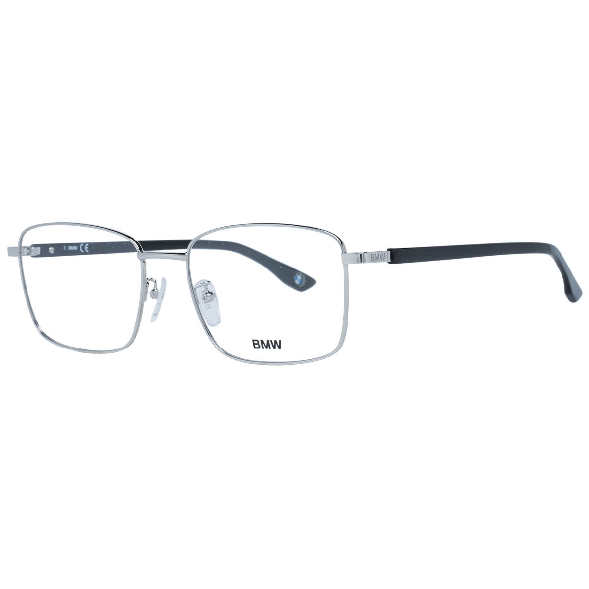Klassische rechteckige Metallbrille
