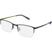 Moderne Halbrandbrille aus Metall