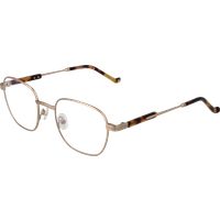 Klassische quadratische Metallbrille