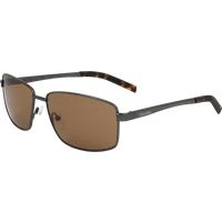 Klassische rechteckige Metall-Sonnenbrille