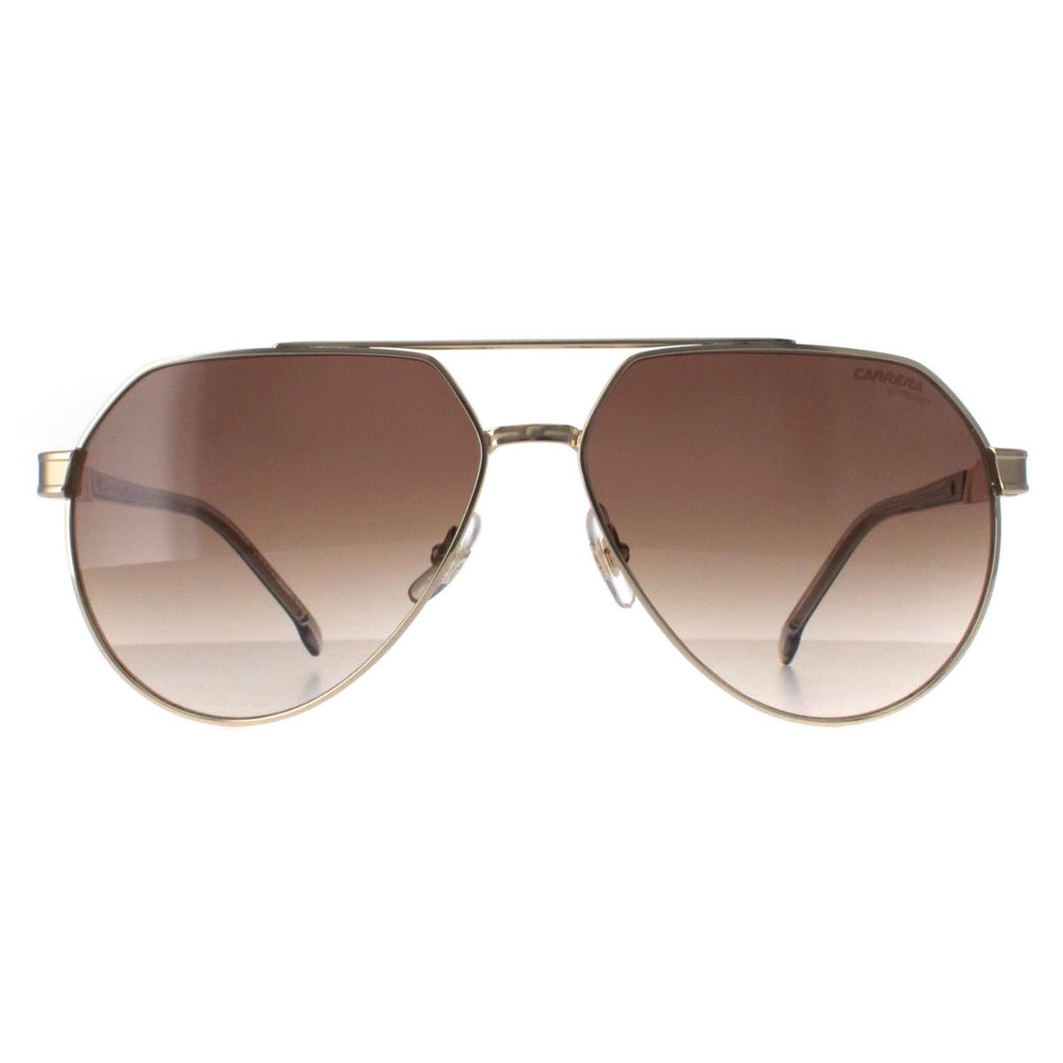 Geometrische Sonnenbrille im Pilotenstil