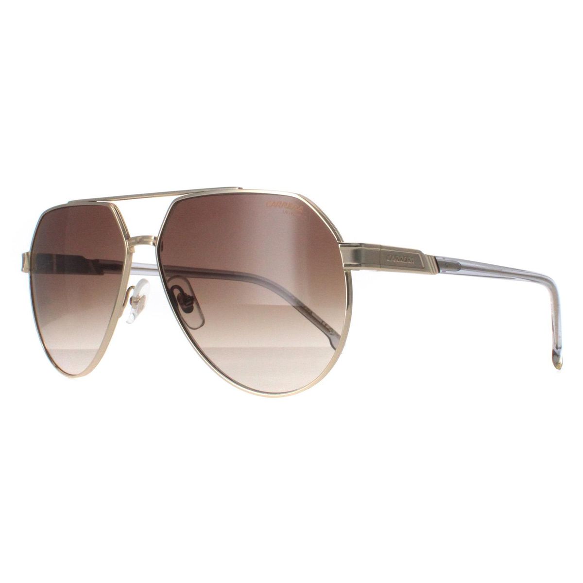 Geometrische Sonnenbrille im Pilotenstil
