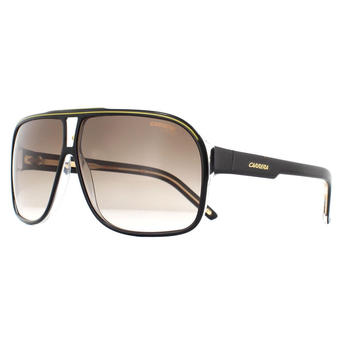 Retro-Pilotenbrille mit flachem Oberrand