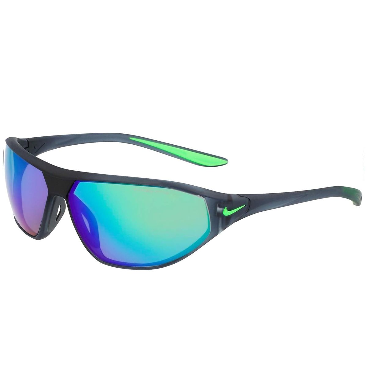 Sportliche rechteckige Wrap-Around-Sonnenbrille
