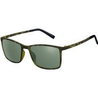 Moderne Eckige Matte Sonnenbrille