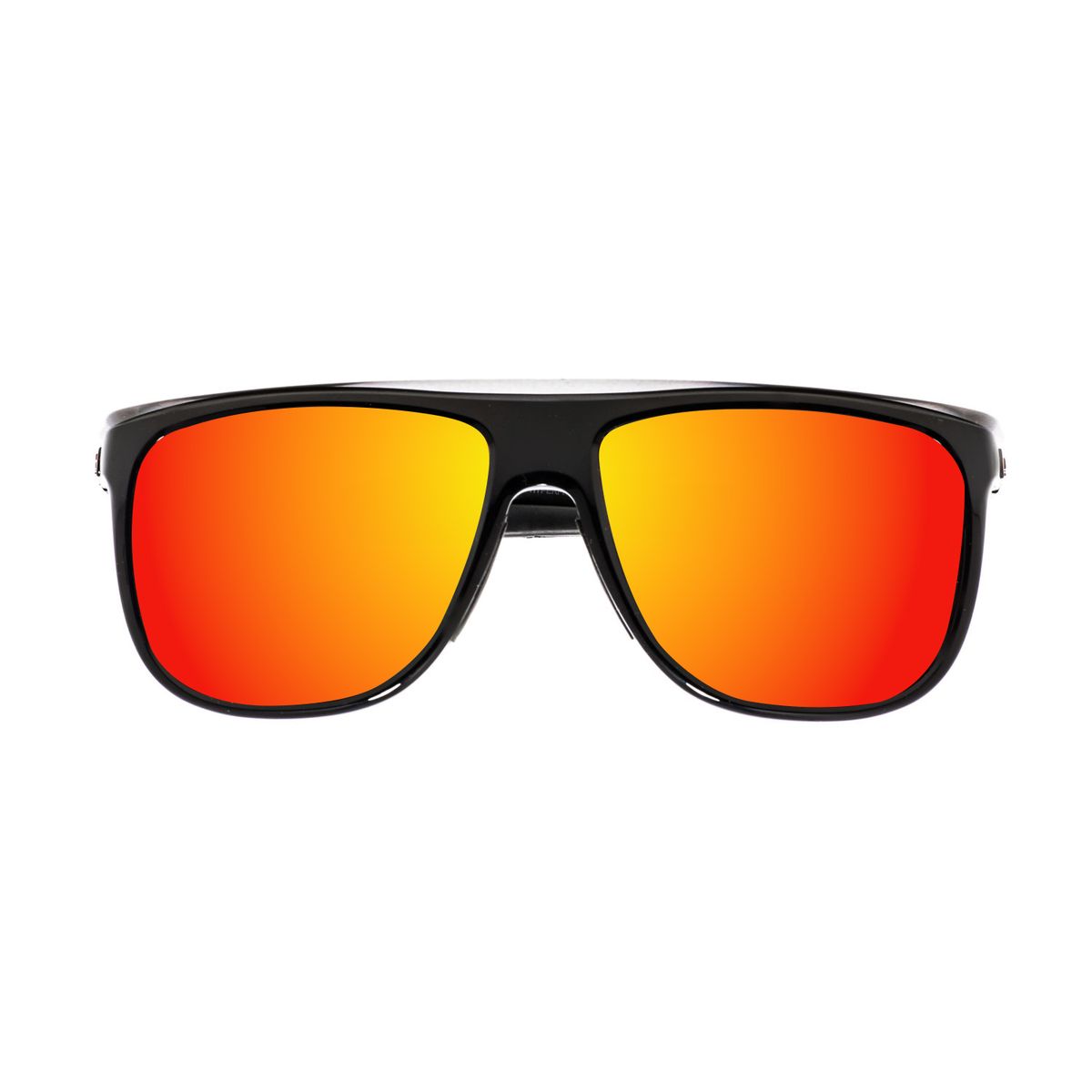 Sportliche quadratische verspiegelte Sonnenbrille