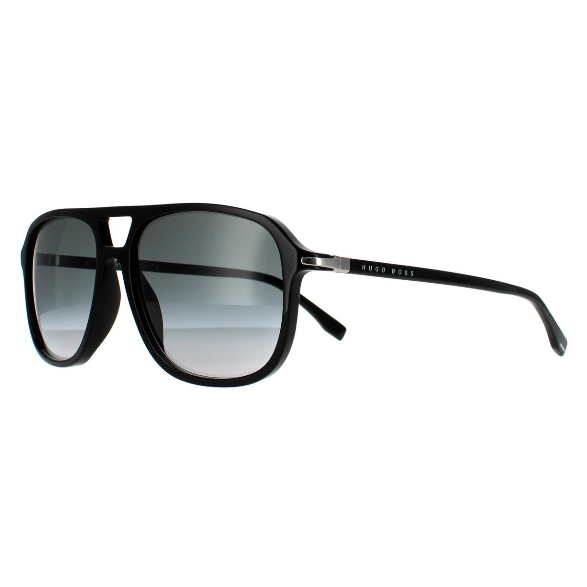Pilotenbrille mit quadratischem Rahmen