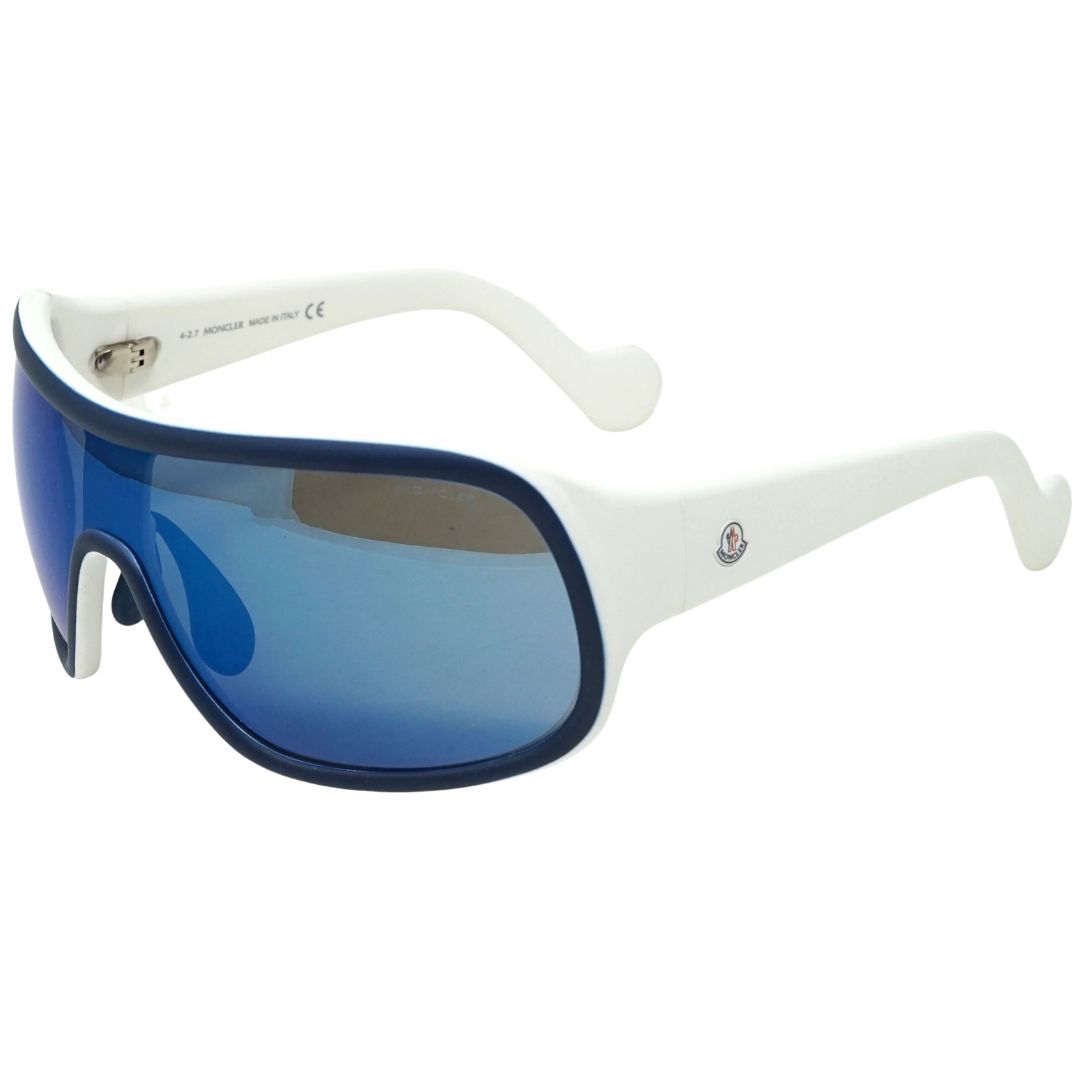 Sportliche Wrap-Around-Shield-Sonnenbrille