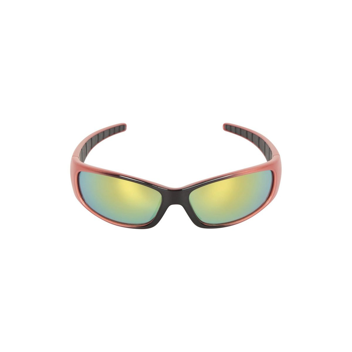 Sportliche verspiegelte Wrap-Sonnenbrille
