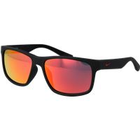Rechteckige Sonnenbrille mit verspiegelten Gläsern