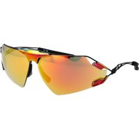 Futuristische Rahmenlose Monoscheiben-Schildbrille