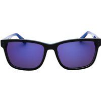Quadratische Sonnenbrille mit verspiegelten Gläsern