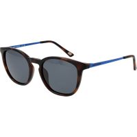Runde polarisierte Schildpatt-Sonnenbrille