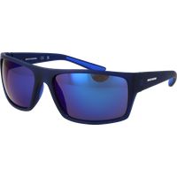 Sportliche Rechteckige Verspiegelte Sonnenbrille