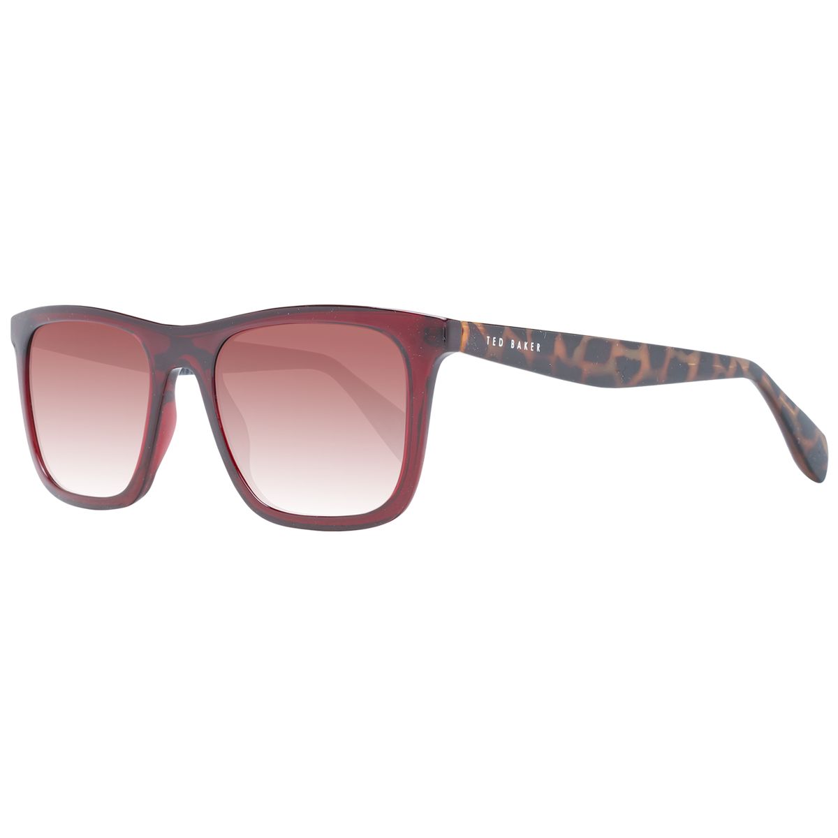 Quadratische Azetat-Sonnenbrille mit Farbverlauf