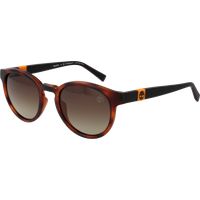 Runde polarisierte Sonnenbrille in Schildpatt