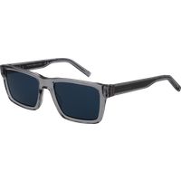Moderne rechteckige Vollrand-Sonnenbrille