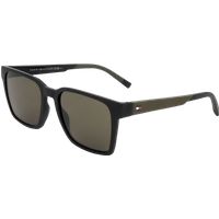 Moderne Rechteckige Sonnenbrille mit Texturierten Bügeln