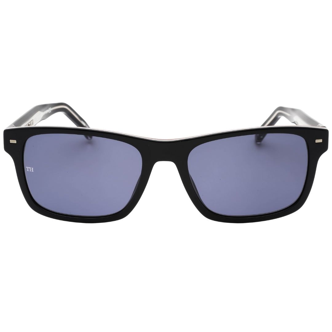Rechteckige Sonnenbrille mit getönten Gläsern