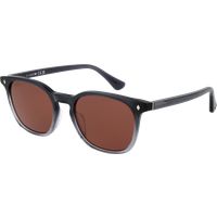 Klassische runde Sonnenbrille mit Farbverlauf