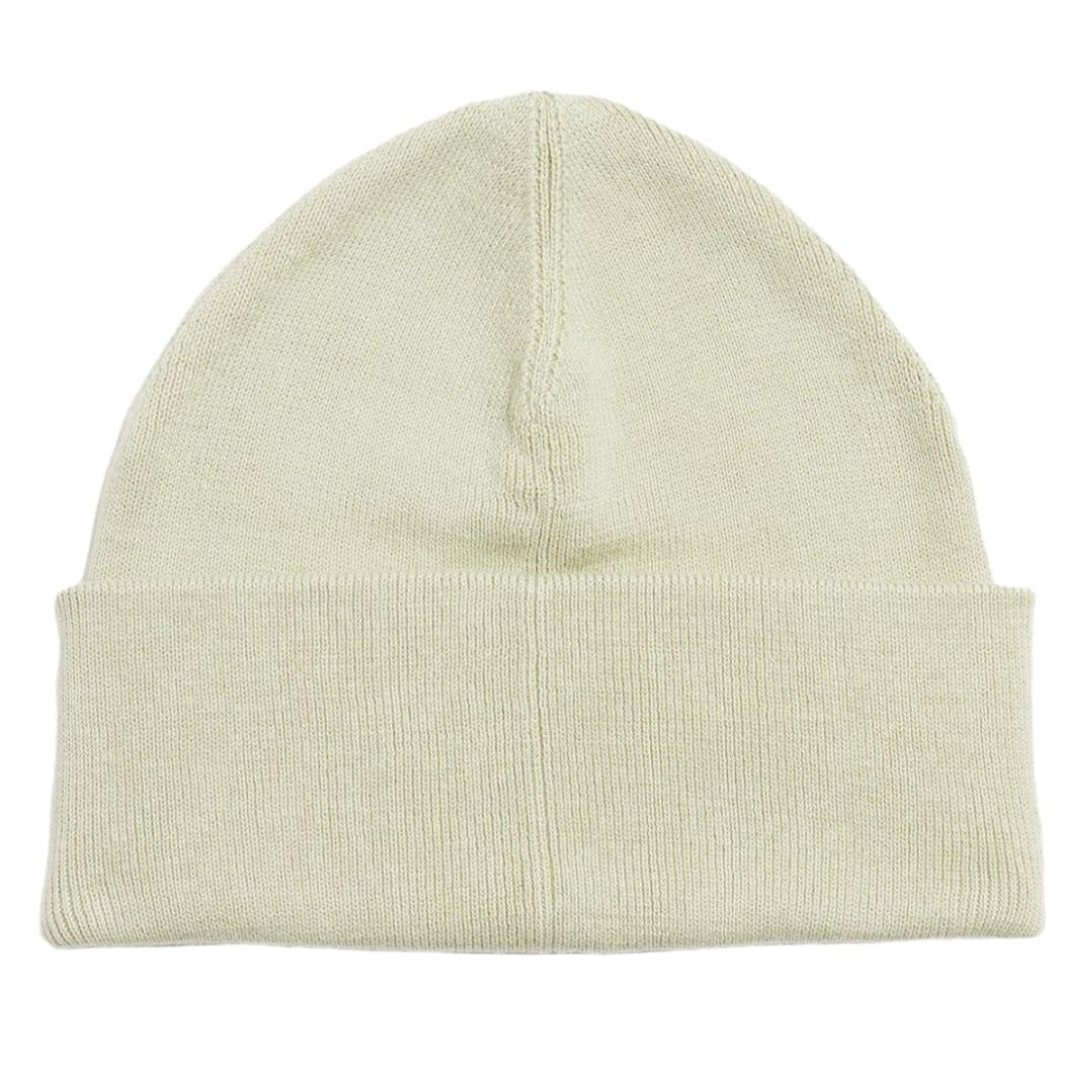 Bestickte Beanie mit Umschlag