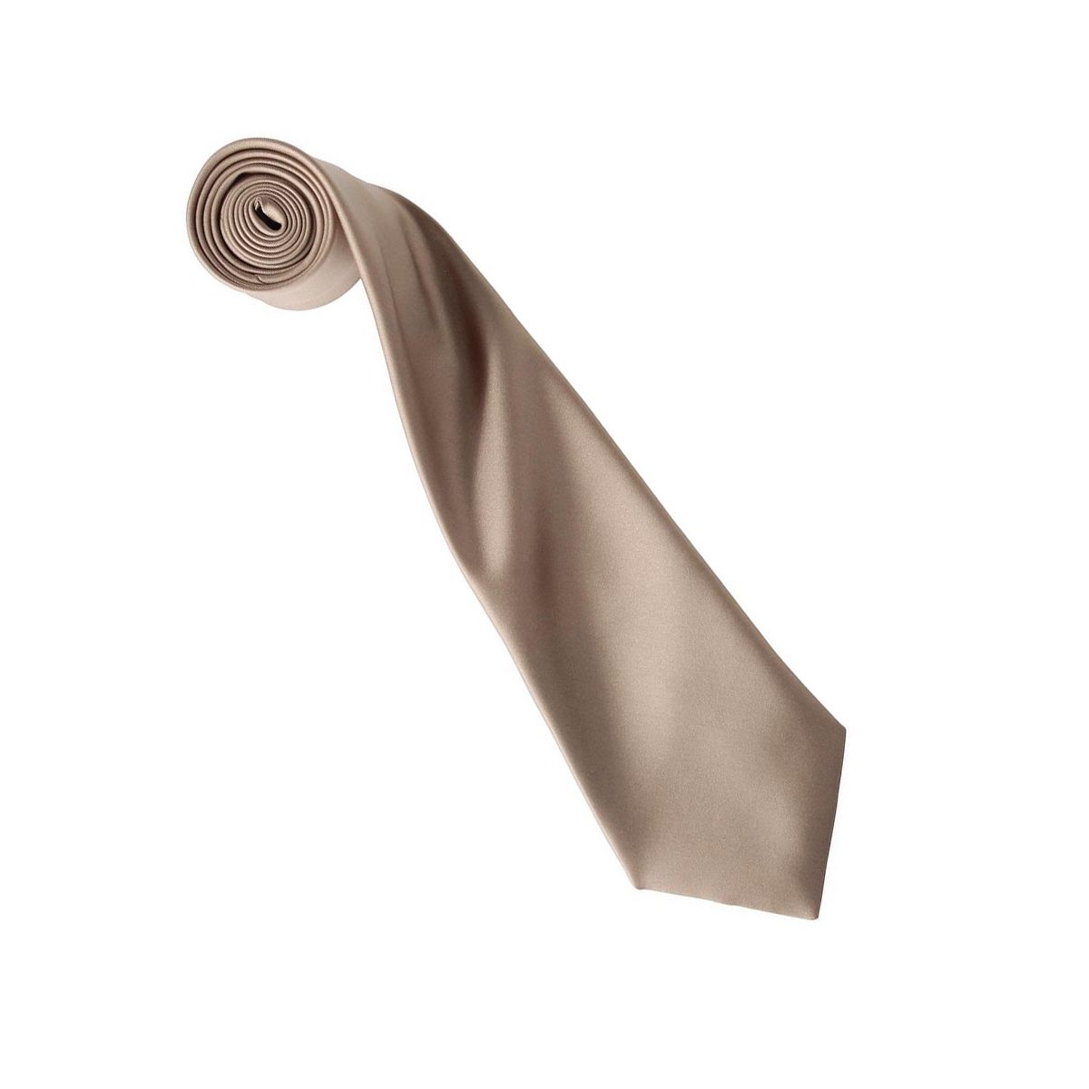 Elegante Schmale Satin-Krawatte
