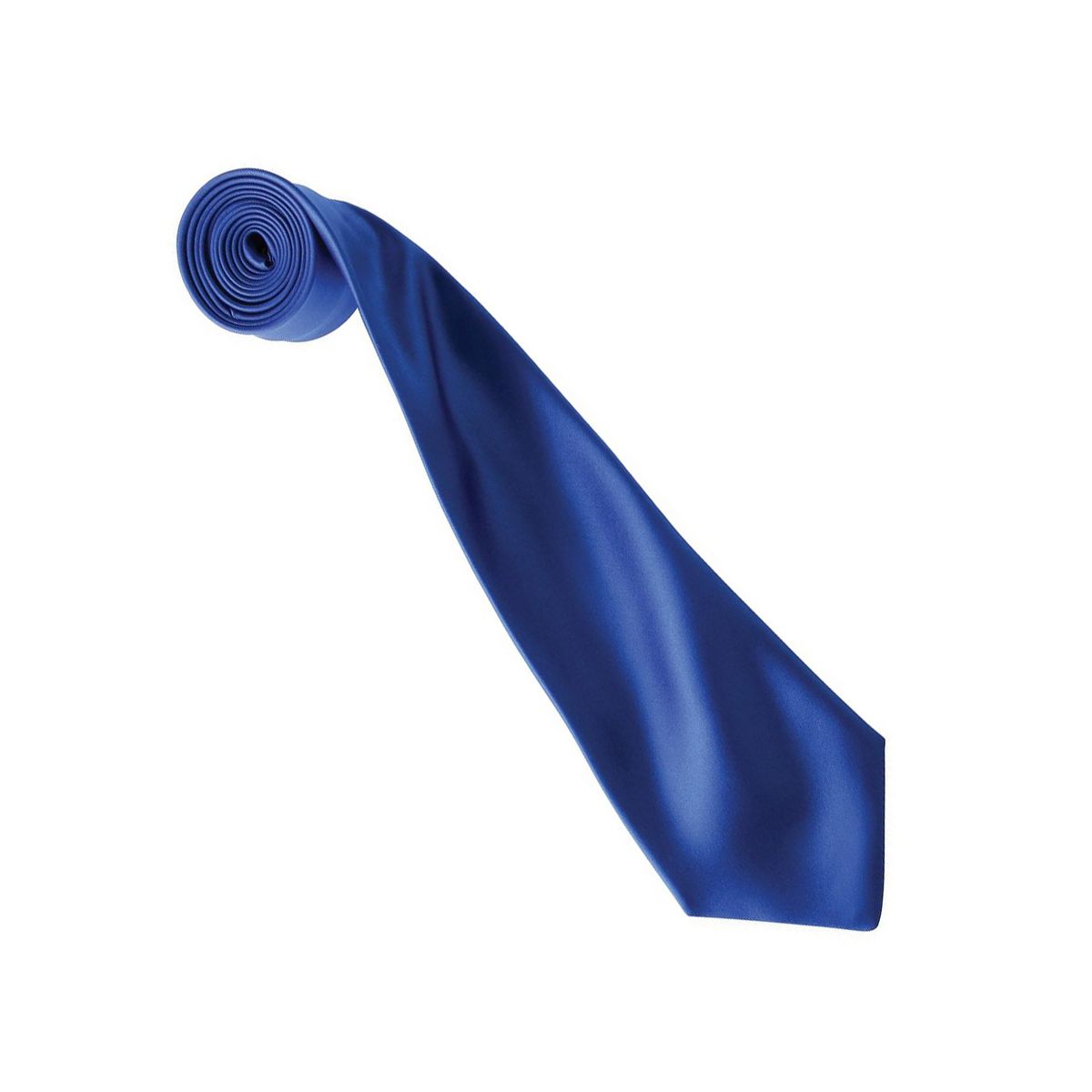 Elegante Schmale Satin-Krawatte