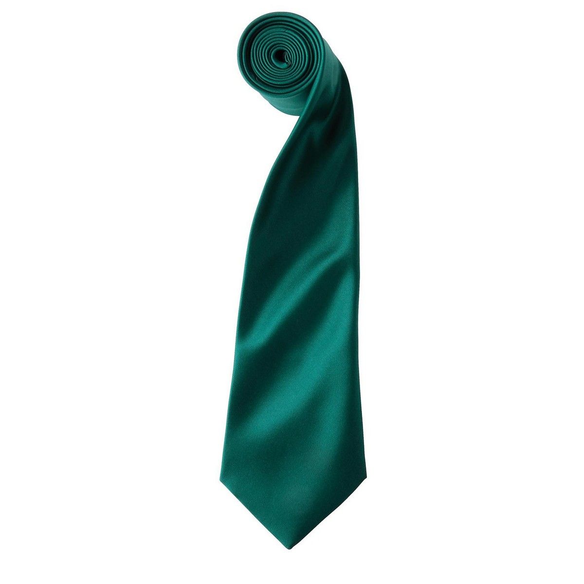 Elegante Schmale Satin-Krawatte