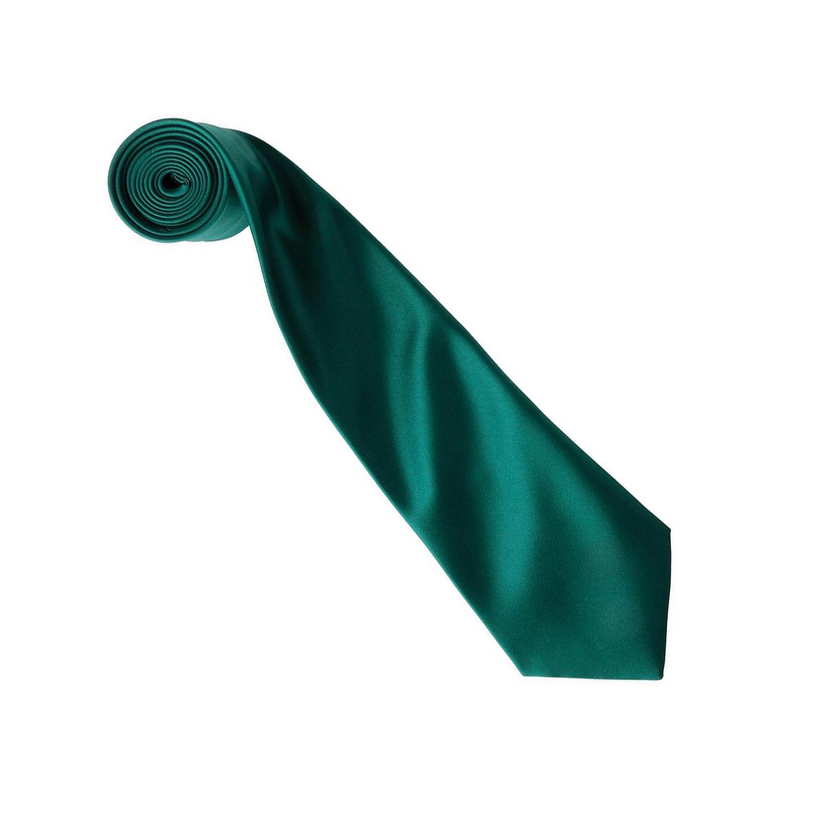Elegante Schmale Satin-Krawatte