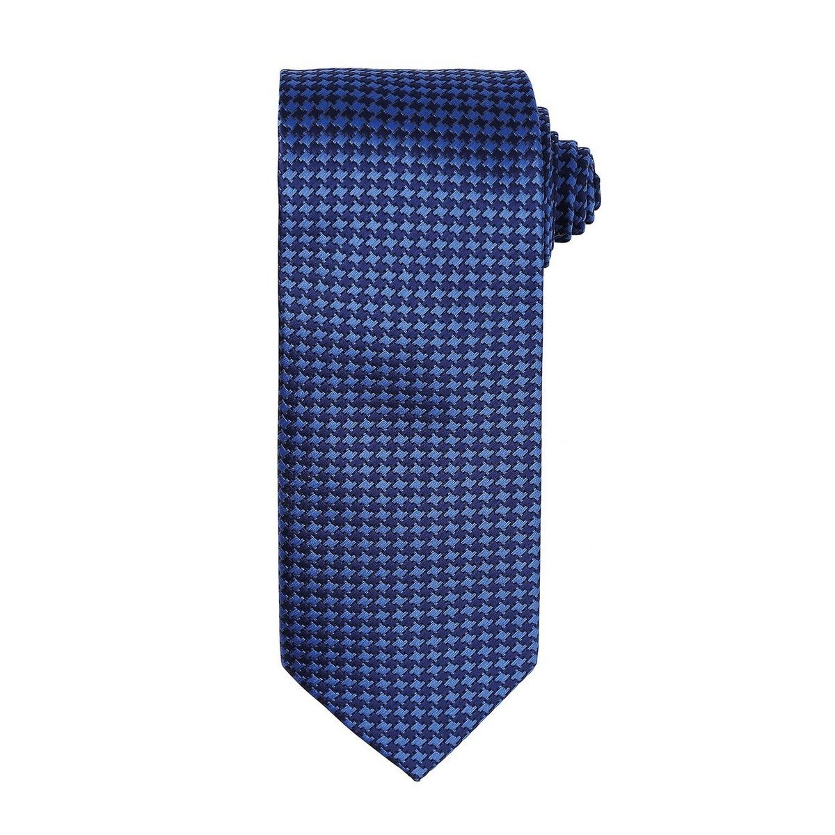 Elegante Krawatte mit Mikro-Hahnentrittmuster