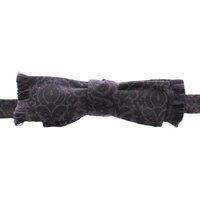 Jacquard-Fliege mit Paisley-Muster und Fransen