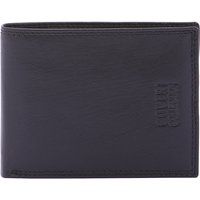 Minimalistische Bifold-Geldbörse aus Echtleder