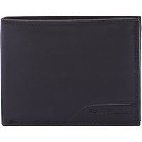 Klassische Schmale Bifold-Ledergeldbörse
