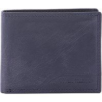 Klassische Bifold-Geldbörse aus strukturiertem Leder