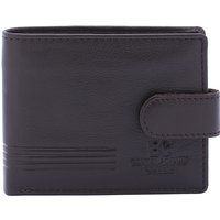 Klassische Bifold-Ledergeldbörse