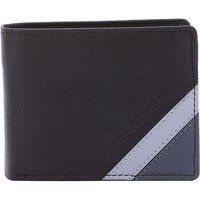 Elegante Leder-Bifold-Geldbörse