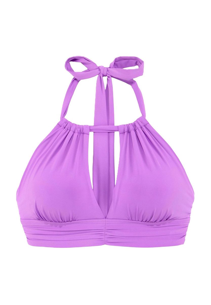 Neckholder-Bikini-Oberteil mit Cut-Out-Detail