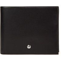 Minimalistisches Leder-Bifold mit Logo