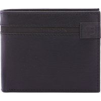 Minimalistische Leder-Bifold-Geldbörse