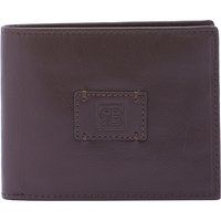 Klassische Leder-Bifold-Geldbörse