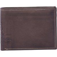 Klassische Bifold-Ledergeldbörse für Herren