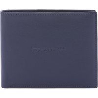 Klassische Bifold-Brieftasche aus Echtleder