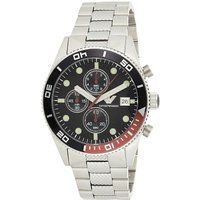 Eleganter Chronograph mit Edelstahlarmband