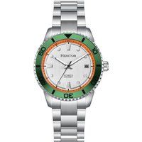 Automatische Taucheruhr mit grüner Lünette