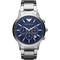 Klassischer Chronograph mit blauem Zifferblatt
