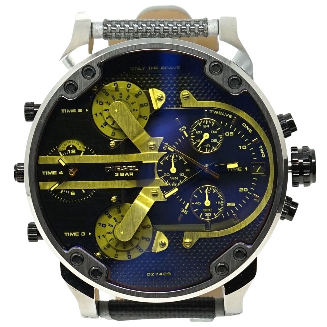 Übergroße Mehrzonen-Chronograph-Uhr