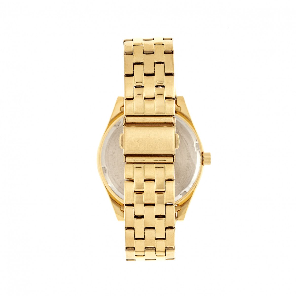 Klassische goldfarbene Day-Date Uhr