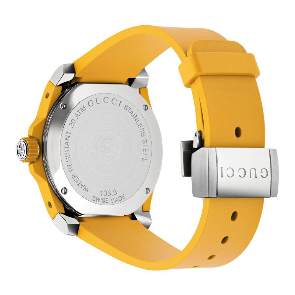 Taucheruhr mit besticktem Tiger-Motiv