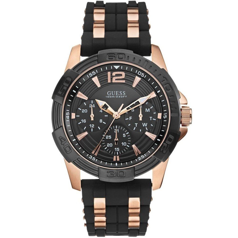 Sportliche Armbanduhr mit Multifunktionsanzeige