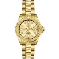 Markante Goldene Pro Diver Uhr